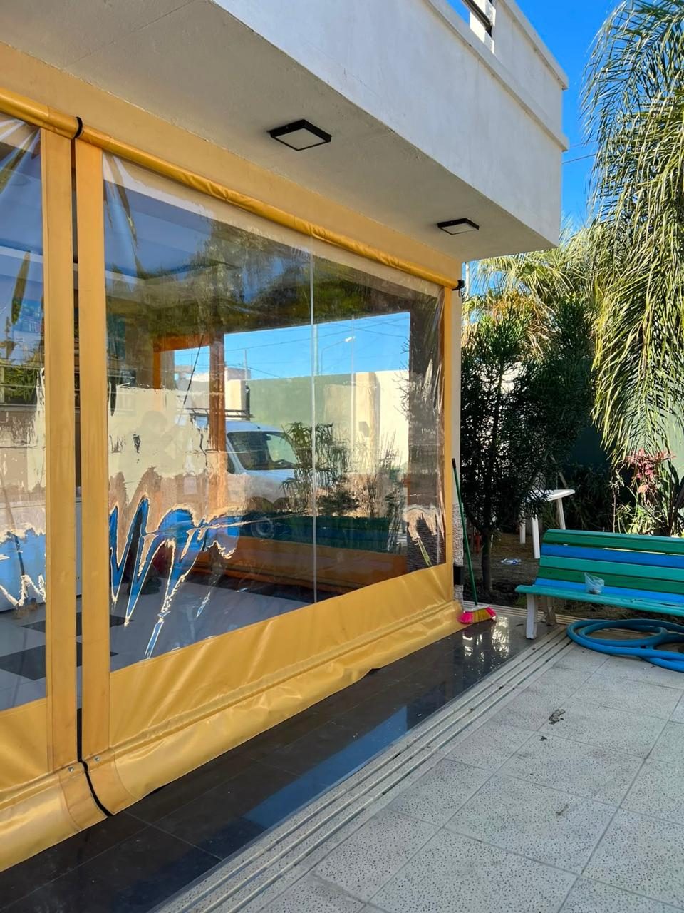 Cerramiento cristal residencial